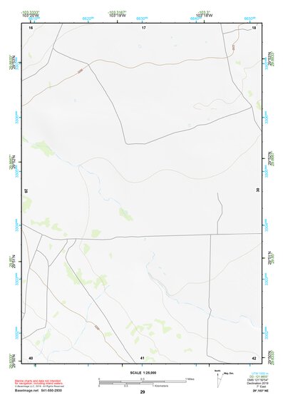 29103NE Page 29 Santiago Mountains Topo Preview 1