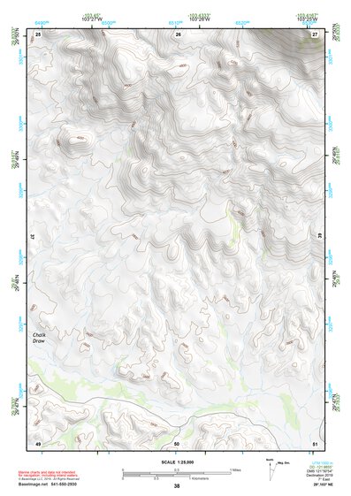 29103NE Page 38 Santiago Mountains Topo Preview 1