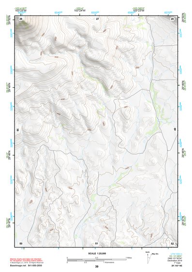 29103NE Page 39 Santiago Mountains Topo Preview 1