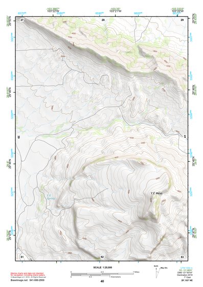 29103NE Page 40 Santiago Mountains Topo Preview 1