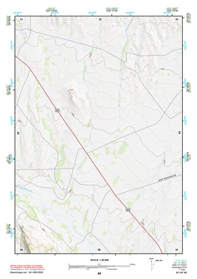 29103NE Page 44 Santiago Mountains Topo Preview 1