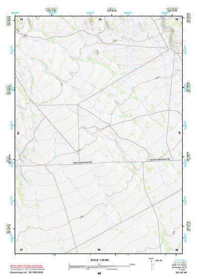 29103NE Page 46 Santiago Mountains Topo Preview 1