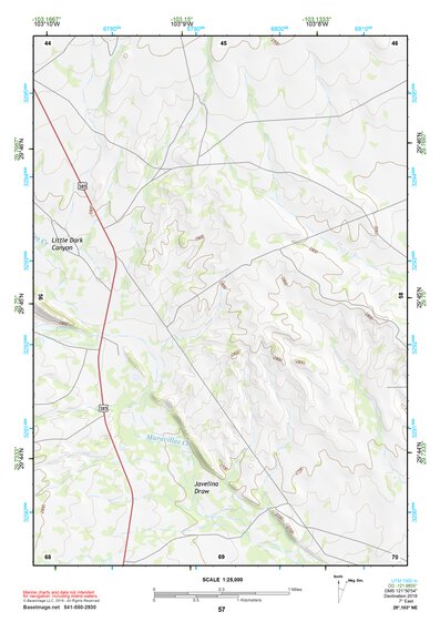 29103NE Page 57 Santiago Mountains Topo Preview 1