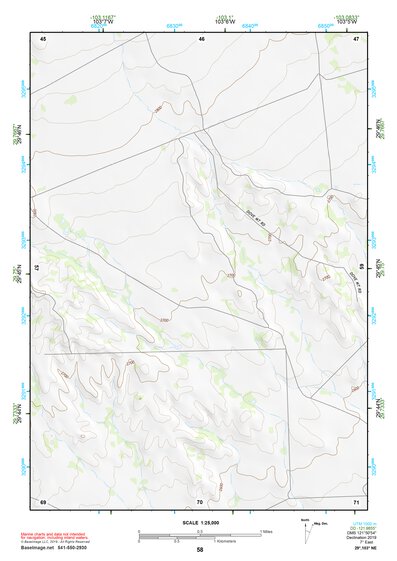 29103NE Page 58 Santiago Mountains Topo Preview 1