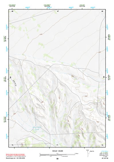 29103NE Page 59 Santiago Mountains Topo Preview 1