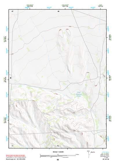 29103NE Page 60 Santiago Mountains Topo Preview 1