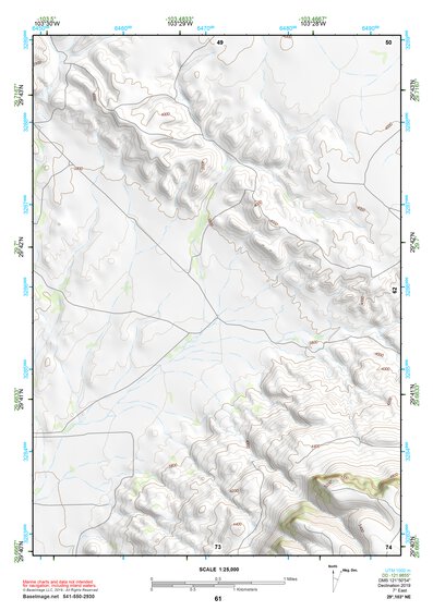 29103NE Page 61 Santiago Mountains Topo Preview 1