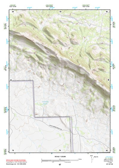 29103NE Page 67 Santiago Mountains Topo Preview 1