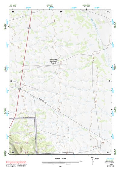 29103NE Page 69 Santiago Mountains Topo Preview 1