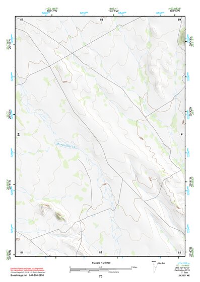 29103NE Page 70 Santiago Mountains Topo Preview 1