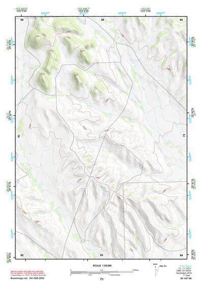 29103NE Page 71 Santiago Mountains Topo Preview 1