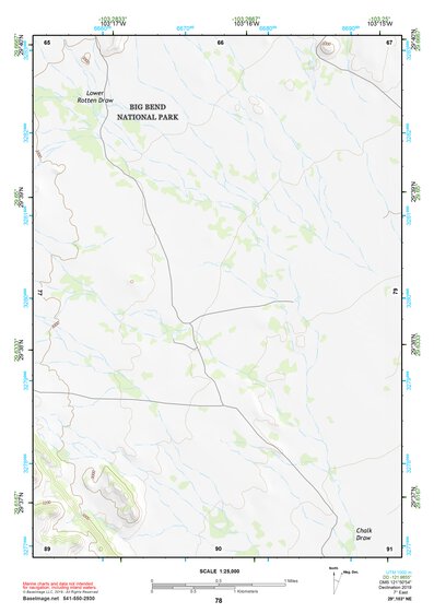 29103NE Page 78 Santiago Mountains Topo Preview 1
