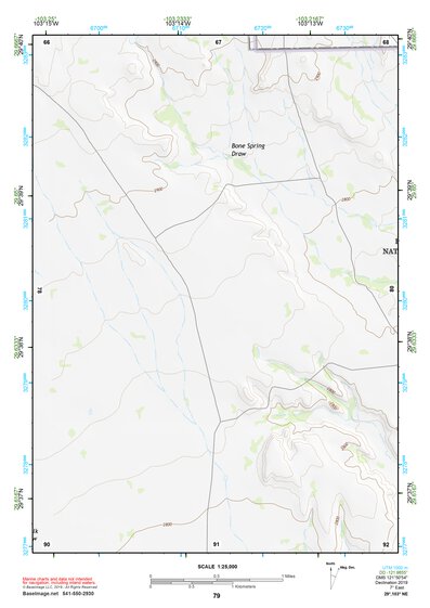 29103NE Page 79 Santiago Mountains Topo Preview 1