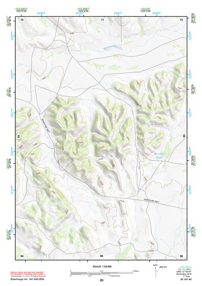 29103NE Page 83 Santiago Mountains Topo Preview 1