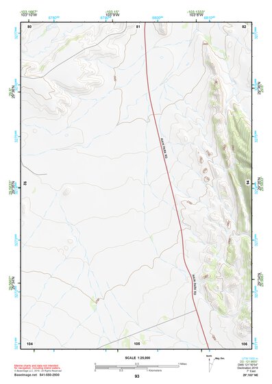 29103NE Page 93 Santiago Mountains Topo Preview 1