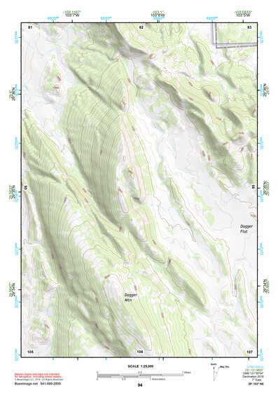 29103NE Page 94 Santiago Mountains Topo Preview 1