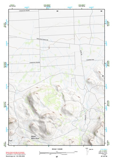 29103NE Page 97 Santiago Mountains Topo Preview 1
