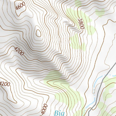 29103NE Page 99 Santiago Mountains Topo Preview 3