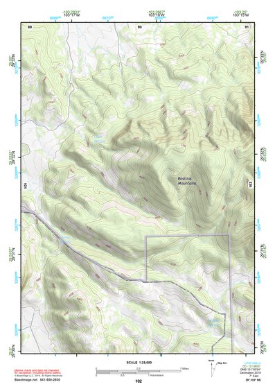 29103NE Page 102 Santiago Mountains Topo Preview 1