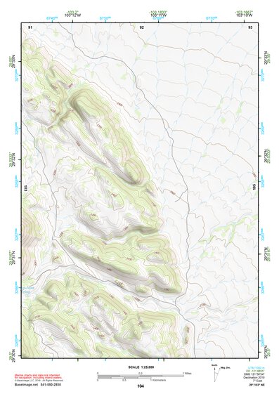 29103NE Page 104 Santiago Mountains Topo Preview 1