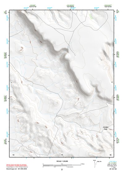 29103NW Page 2 Santiago Mountains Topo Preview 1