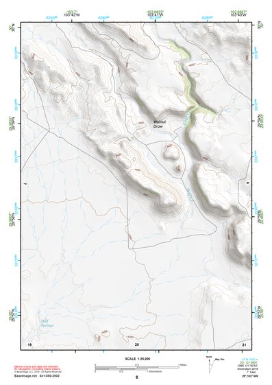 29103NW Page 8 Santiago Mountains Topo Preview 1