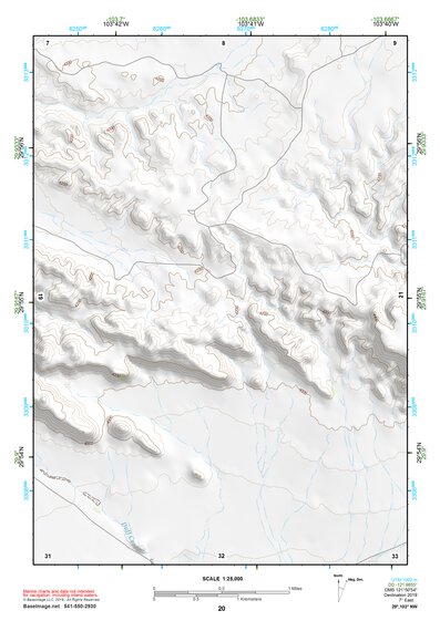 29103NW Page 20 Santiago Mountains Topo Preview 1