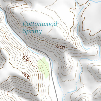 29103NW Page 21 Santiago Mountains Topo Preview 3