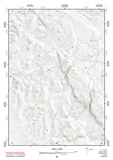 29103NW Page 26 Santiago Mountains Topo Preview 1
