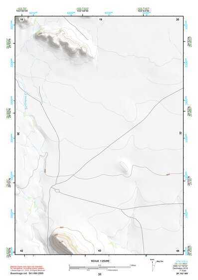 29103NW Page 31 Santiago Mountains Topo Preview 1