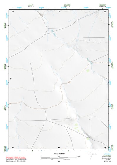 29103NW Page 32 Santiago Mountains Topo Preview 1