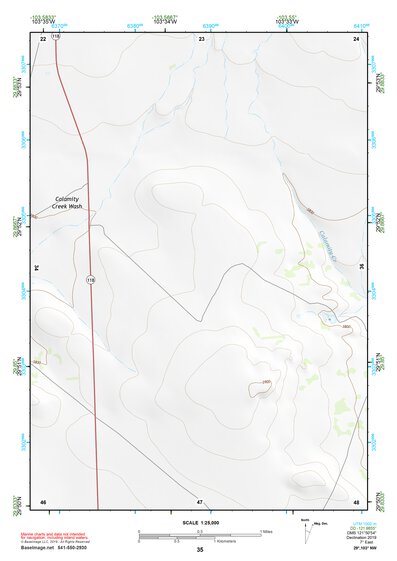 29103NW Page 35 Santiago Mountains Topo Preview 1