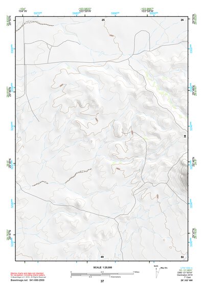 29103NW Page 37 Santiago Mountains Topo Preview 1