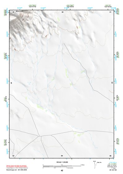 29103NW Page 42 Santiago Mountains Topo Preview 1