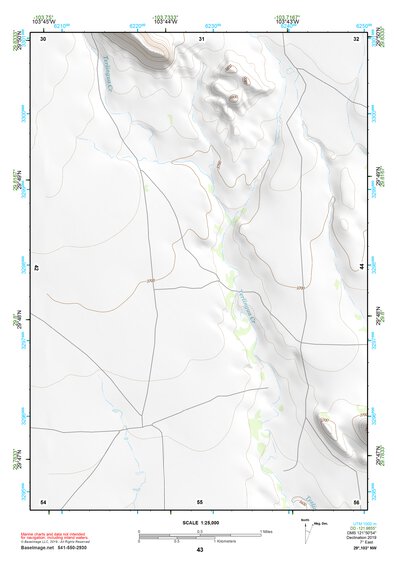29103NW Page 43 Santiago Mountains Topo Preview 1