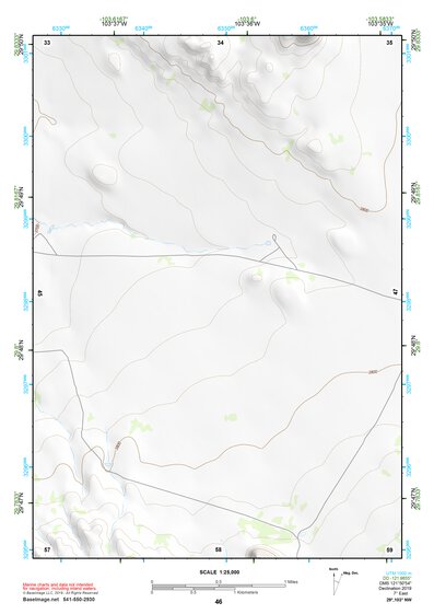 29103NW Page 46 Santiago Mountains Topo Preview 1