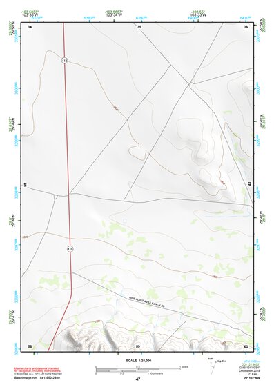 29103NW Page 47 Santiago Mountains Topo Preview 1