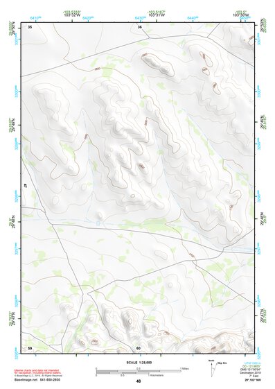 29103NW Page 48 Santiago Mountains Topo Preview 1