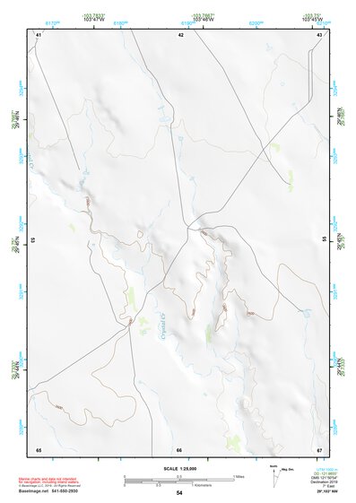29103NW Page 54 Santiago Mountains Topo Preview 1