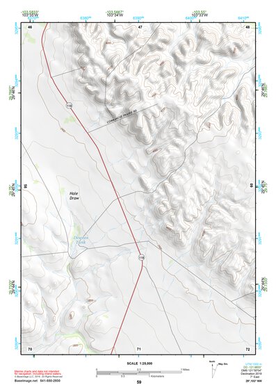 29103NW Page 59 Santiago Mountains Topo Preview 1