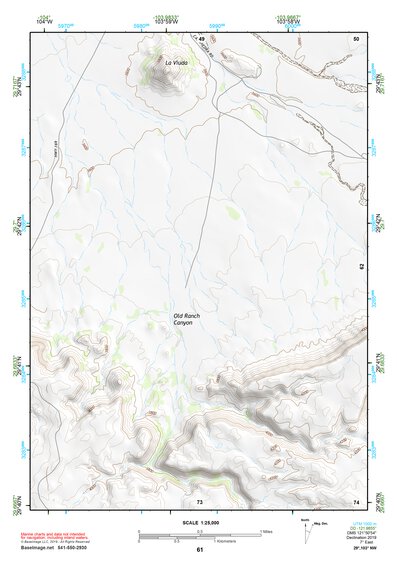 29103NW Page 61 Santiago Mountains Topo Preview 1