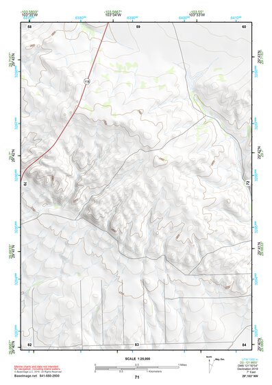 29103NW Page 71 Santiago Mountains Topo Preview 1