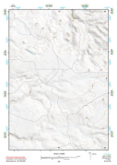 29103NW Page 73 Santiago Mountains Topo Preview 1