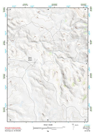 29103NW Page 74 Santiago Mountains Topo Preview 1