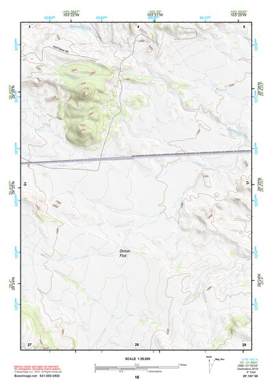 29103SE Page 16 Chisos Mountains Topo Preview 1