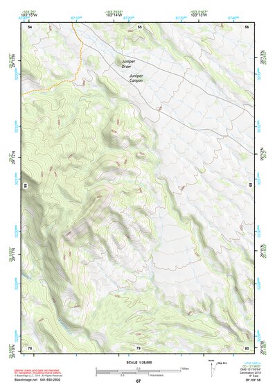 29103SE Page 67 Chisos Mountains Topo Preview 1