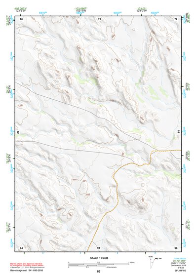 29103SE Page 83 Chisos Mountains Topo Preview 1