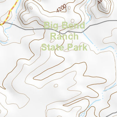 29103SW Page 1 Chisos Mountains Topo Preview 2