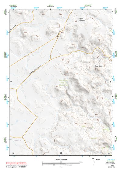 29103SW Page 3 Chisos Mountains Topo Preview 1