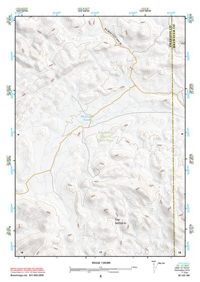 29103SW Page 5 Chisos Mountains Topo Preview 1